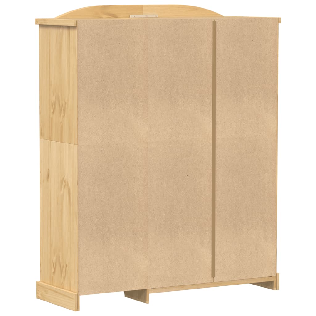 Garde-robe Corona 151,5x52x186 cm bois de pin massif Armoires vidaXL   