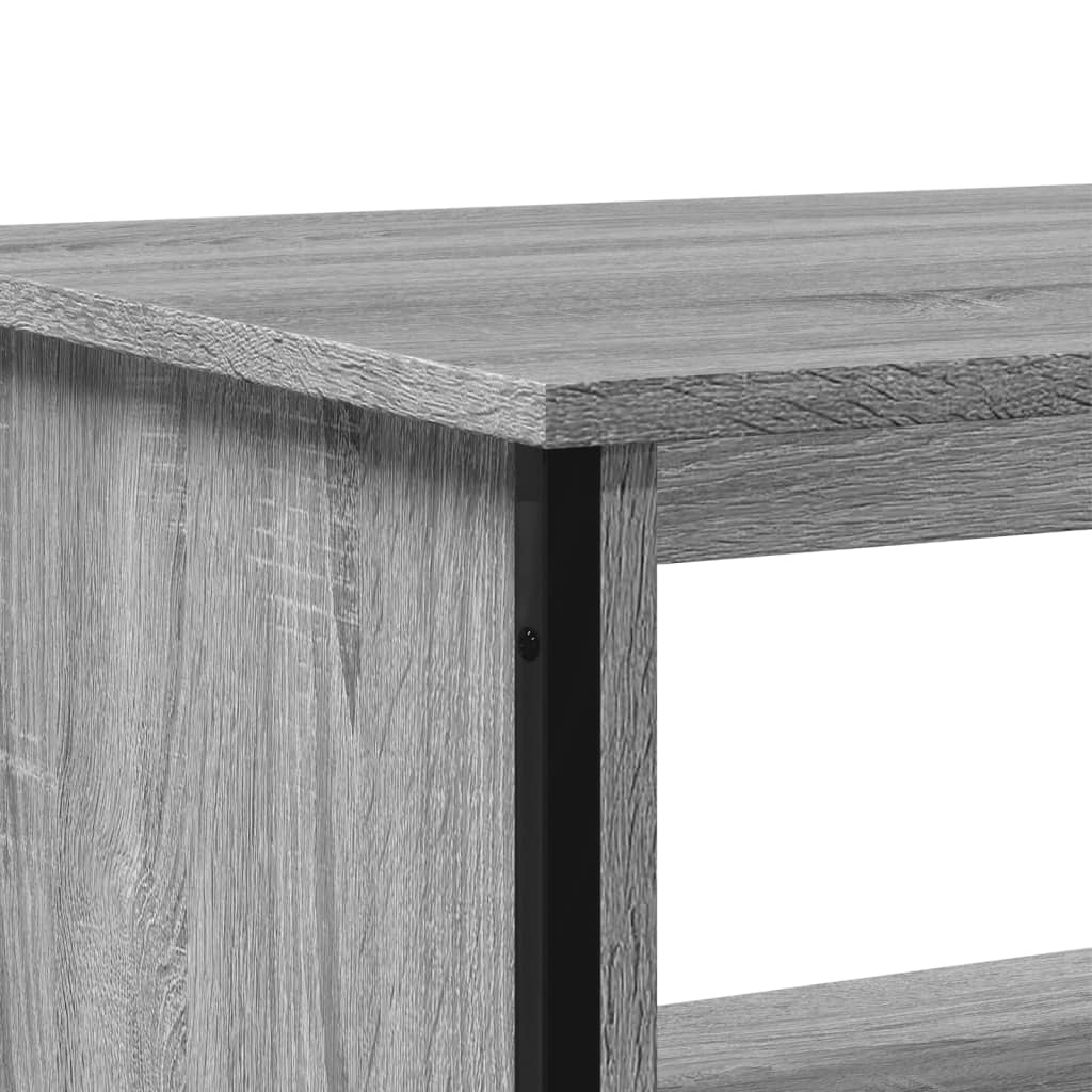 Table basse sonoma gris 75x51x40 cm bois d'ingénierie Tables basses vidaXL   