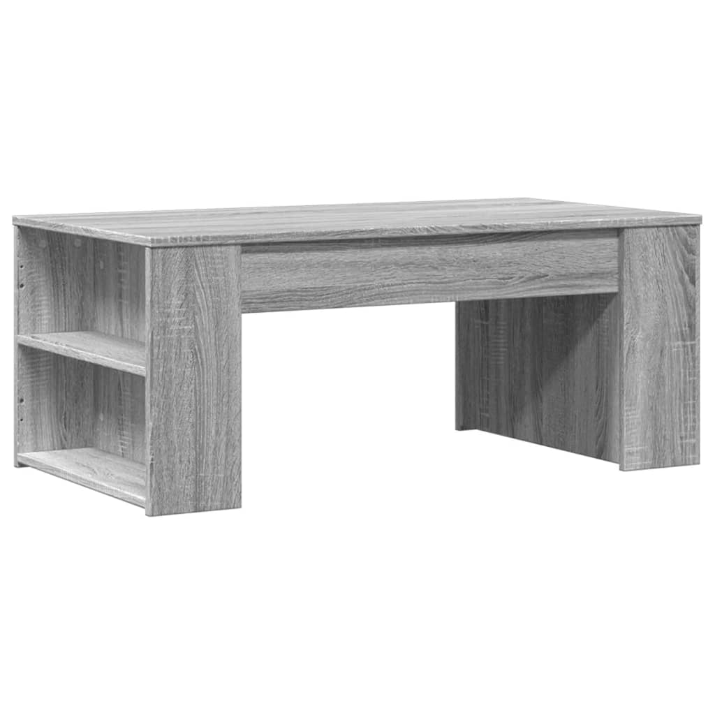 Table basse sonoma gris 102x55x42 cm bois d'ingénierie Tables basses vidaXL   