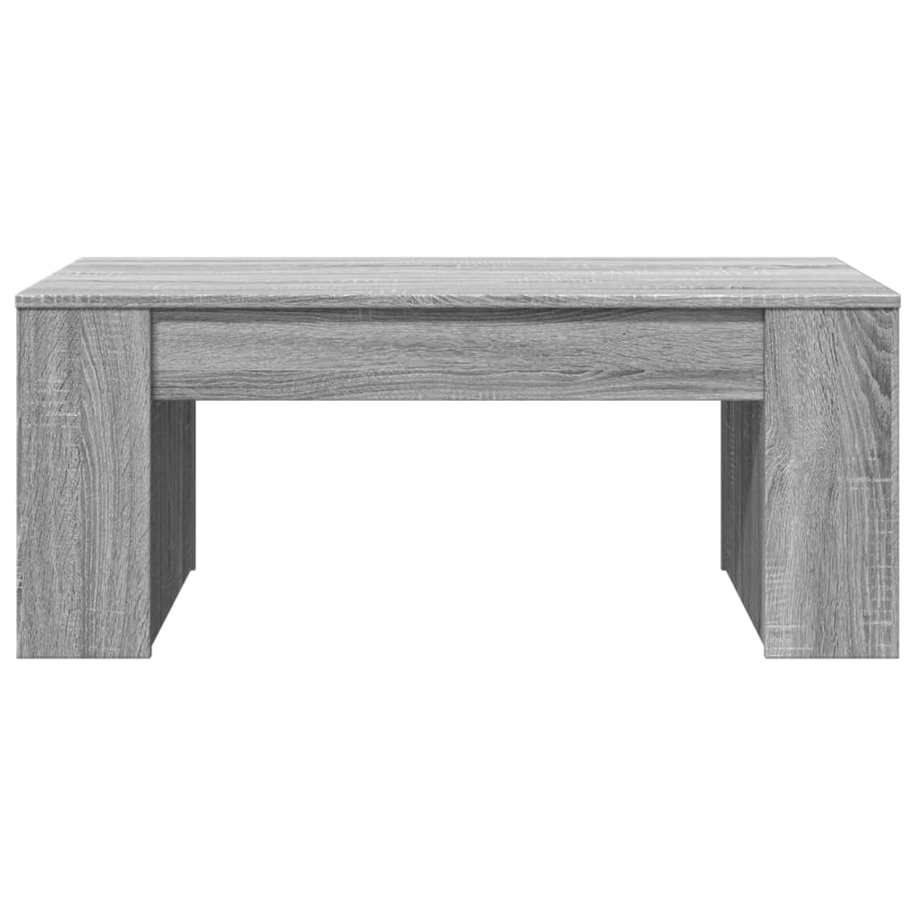 Table basse sonoma gris 102x55x42 cm bois d'ingénierie Tables basses vidaXL   