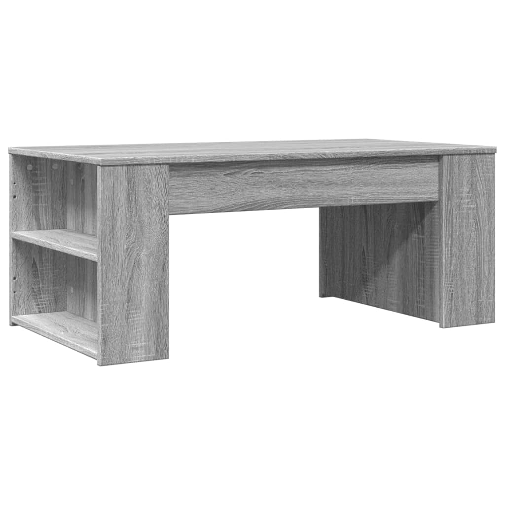 Table basse sonoma gris 102x55x42 cm bois d'ingénierie Tables basses vidaXL   