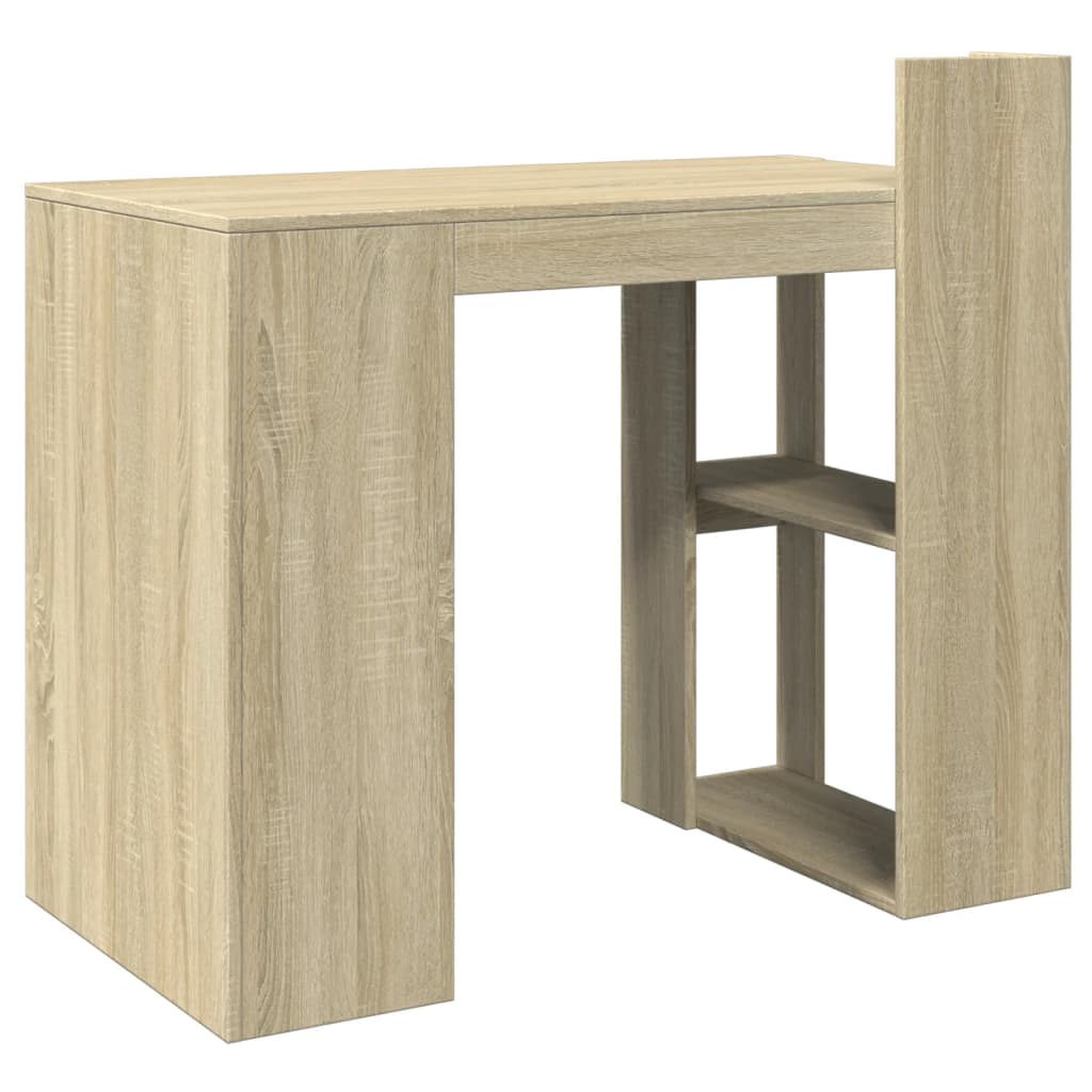 Bureau chêne sonoma 103,5x56,5x94 cm bois d'ingénierie Bureaux vidaXL   