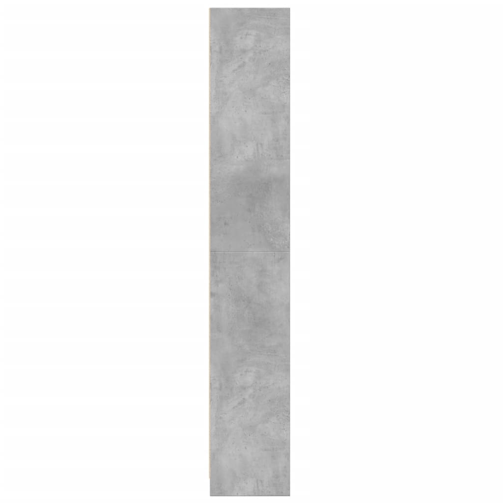 Image Bibliothèque gris béton 57x28,5x174 cm bois d'ingénierie | Xios Store SNC vidaXL Xios Store SNC