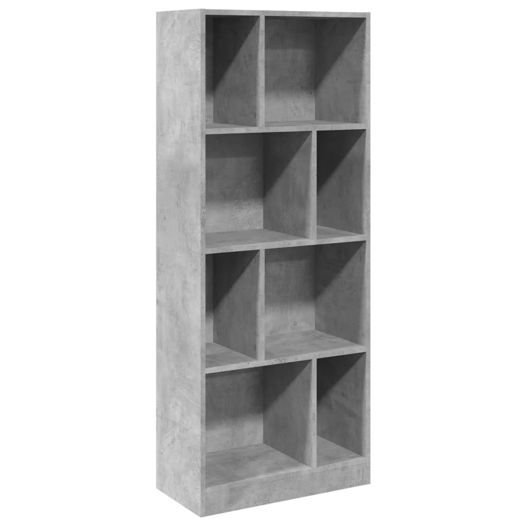 Image Bibliothèque gris béton 57x28,5x141 cm bois d'ingénierie | Xios Store SNC vidaXL Xios Store SNC