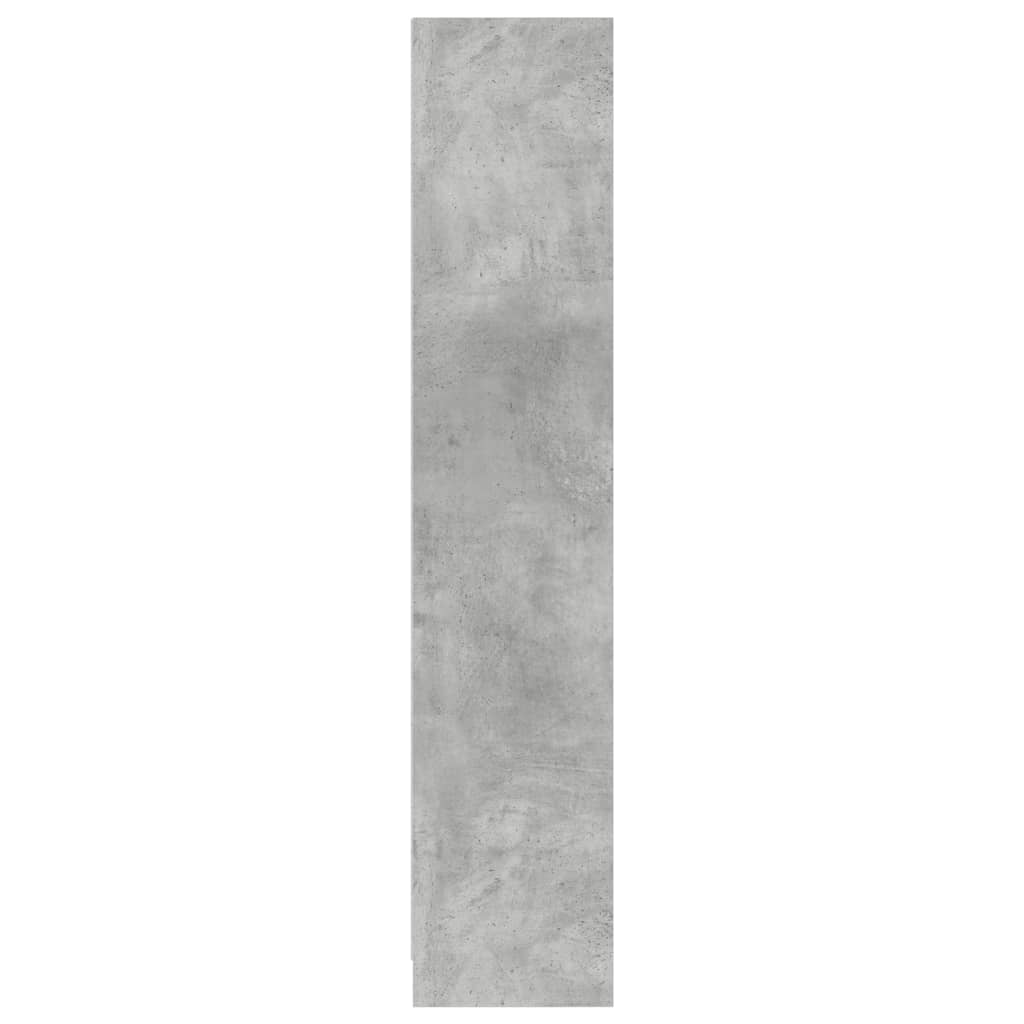 Image Bibliothèque gris béton 57x28,5x141 cm bois d'ingénierie | Xios Store SNC vidaXL Xios Store SNC