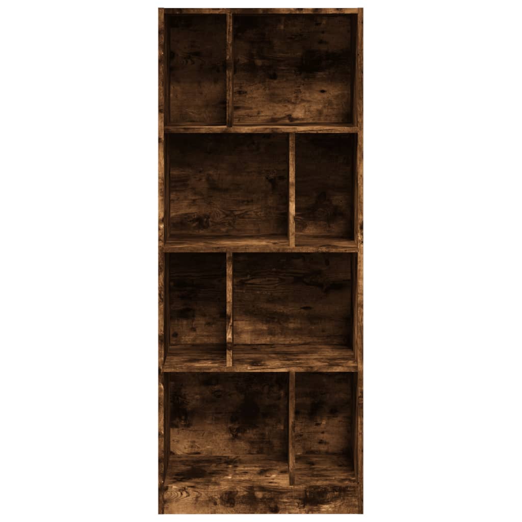 Image Bibliothèque chêne fumé 57x28,5x141 cm bois d'ingénierie | Xios Store SNC vidaXL Xios Store SNC