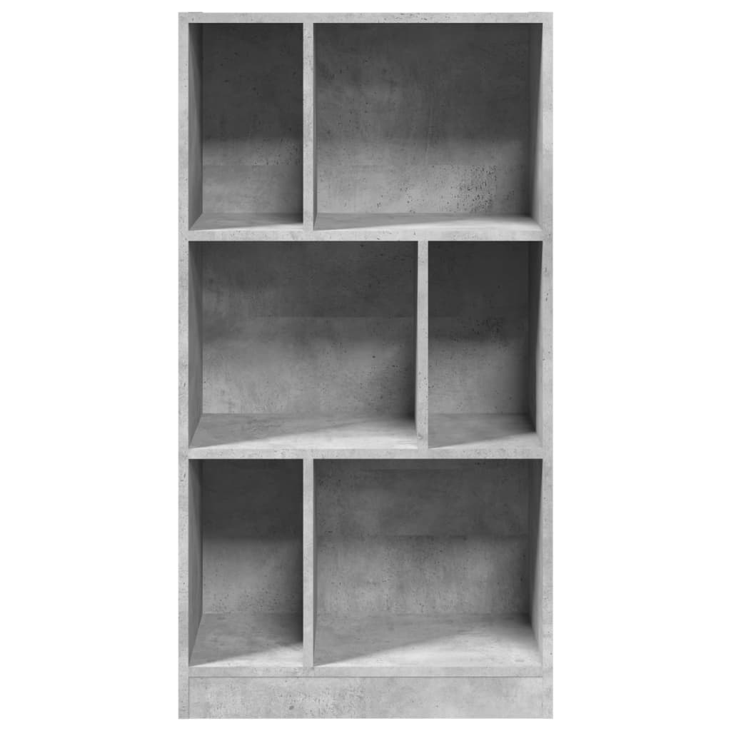 Image Bibliothèque gris béton 57x28,5x107,5 cm bois d'ingénierie | Xios Store SNC vidaXL Xios Store SNC