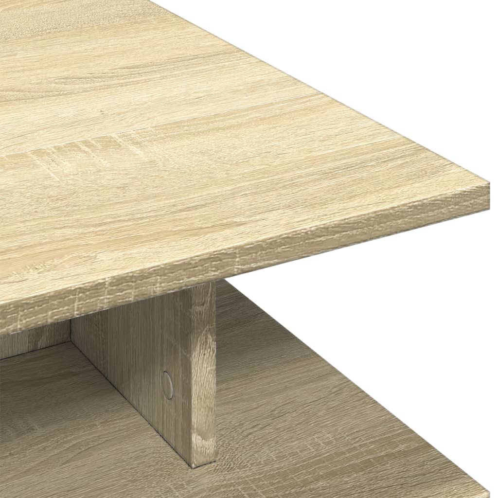 Table basse chêne sonoma 102x55x35 cm bois d'ingénierie Tables basses vidaXL   