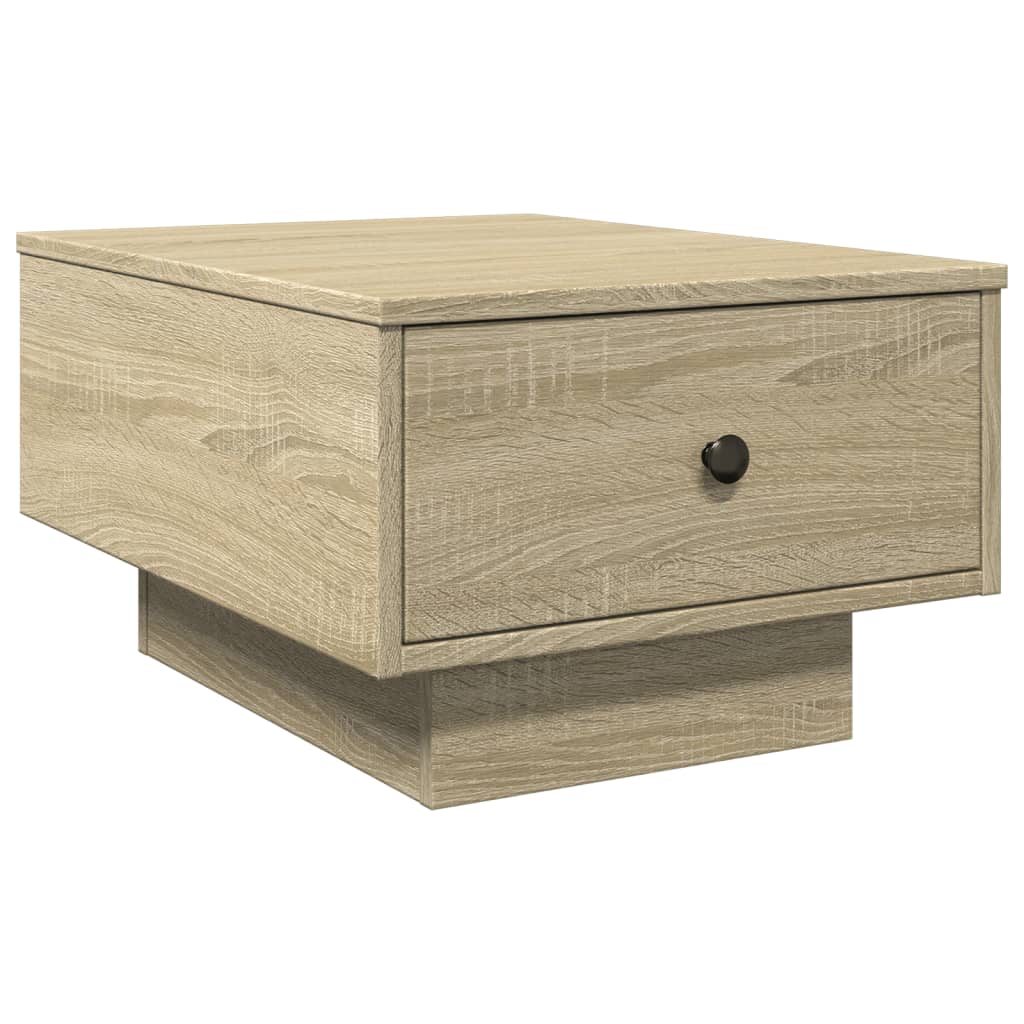 Table basse chêne sonoma 60x45x31 cm bois d'ingénierie Tables basses vidaXL   