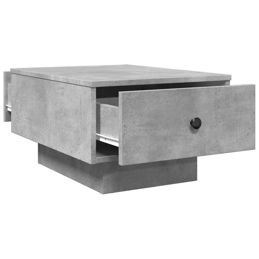 Table basse gris béton 60x45x31 cm bois d'ingénierie Tables basses vidaXL   