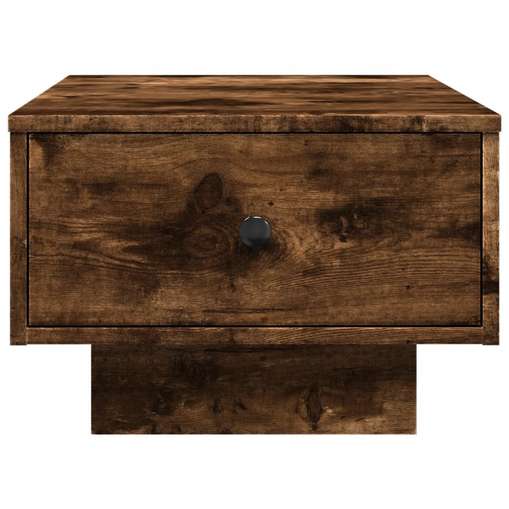 Table basse chêne fumé 60x45x31 cm bois d'ingénierie Tables basses vidaXL   