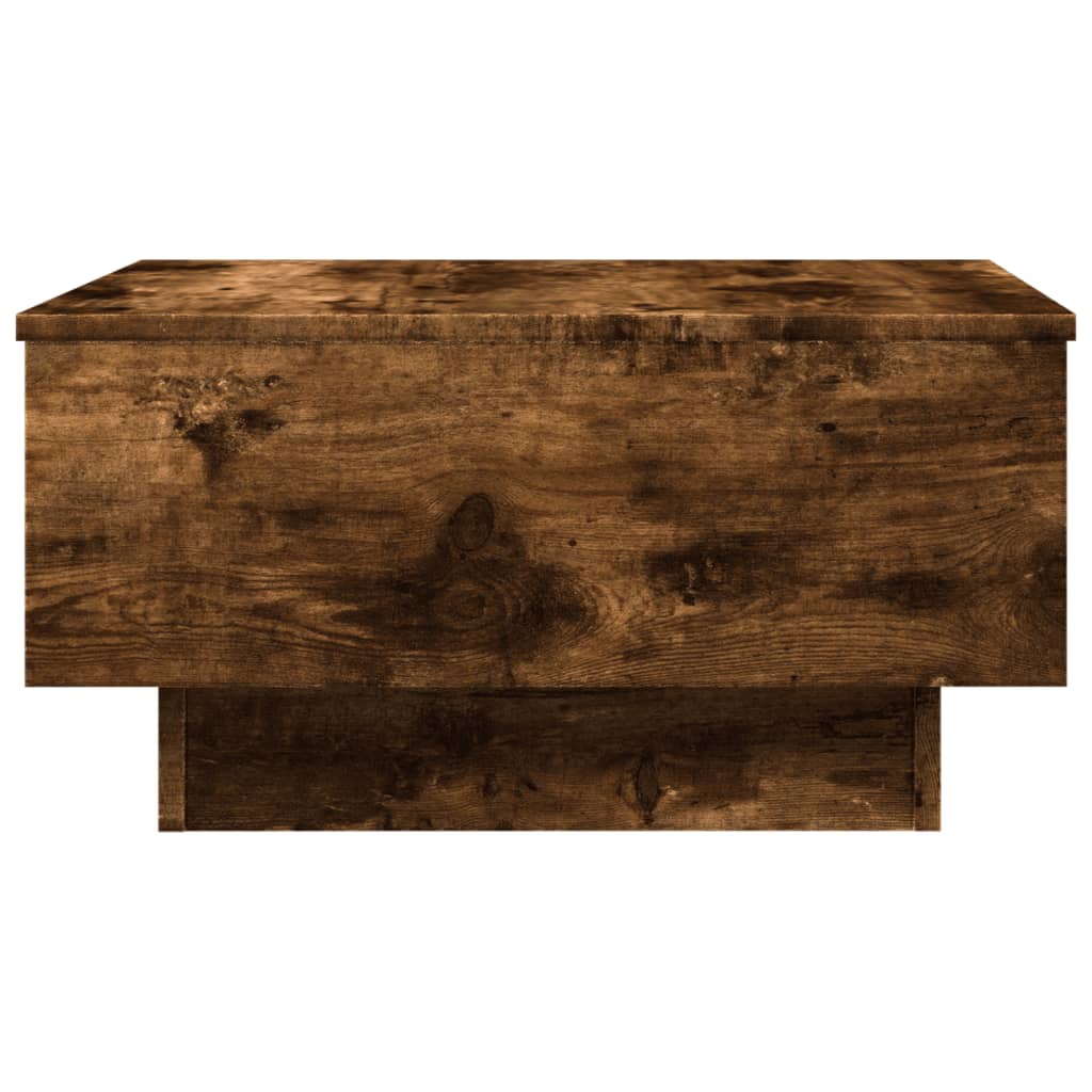 Table basse chêne fumé 60x45x31 cm bois d'ingénierie Tables basses vidaXL   