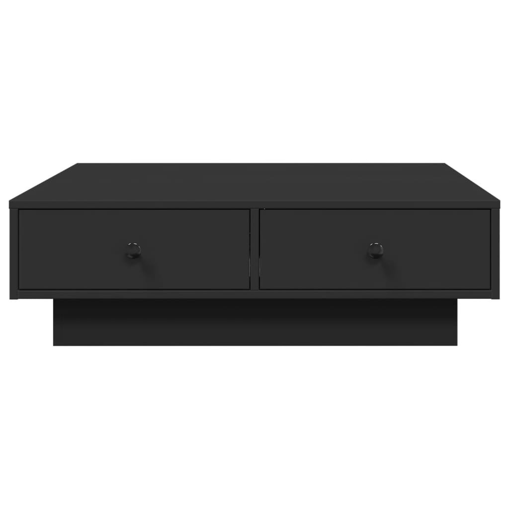 Table basse Noir 90x90x28 cm Aggloméré Tables basses vidaXL   