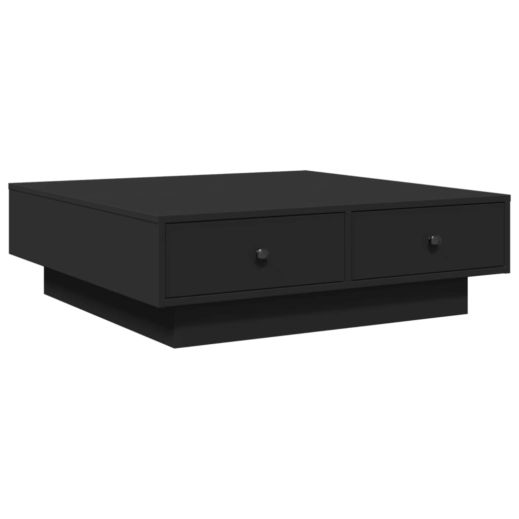 Table basse Noir 90x90x28 cm Aggloméré Tables basses vidaXL   