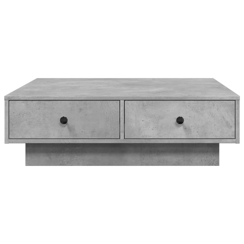 Table basse Gris béton 90x90x28 cm Aggloméré Tables basses vidaXL   