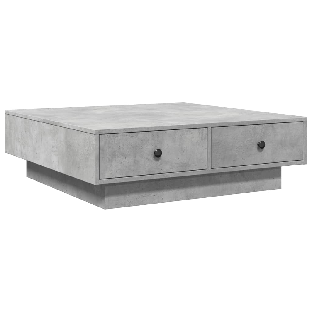 Table basse Gris béton 90x90x28 cm Aggloméré Tables basses vidaXL   