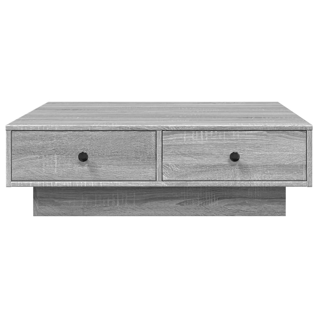 Table basse Sonoma gris 90x90x28 cm Bois d'ingénierie Tables basses vidaXL   