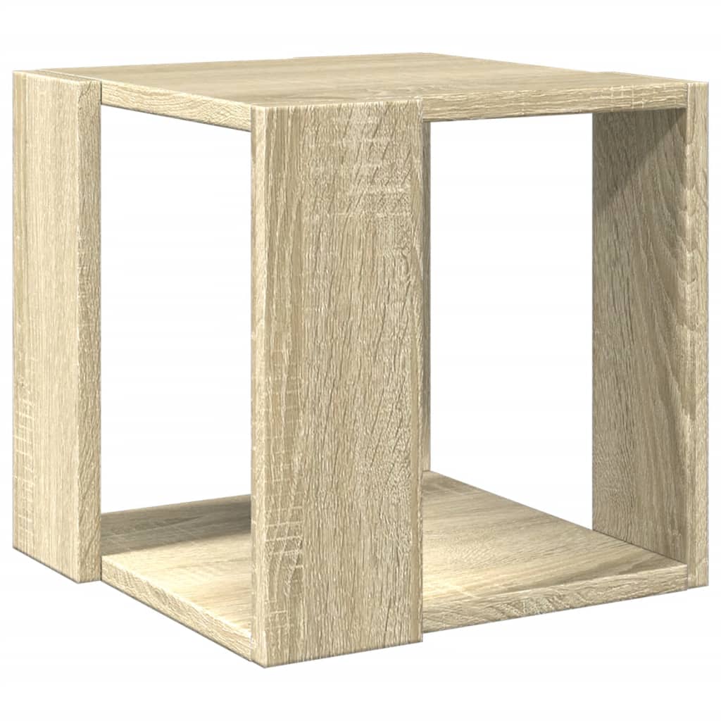 Table basse chêne sonoma 32x32x30 cm bois d'ingénierie Tables basses vidaXL   