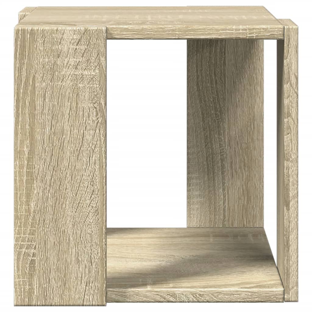 Table basse chêne sonoma 32x32x30 cm bois d'ingénierie Tables basses vidaXL   