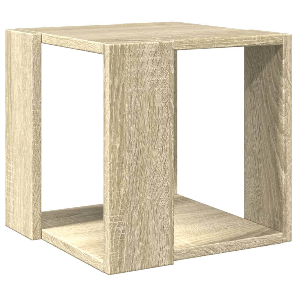 Table basse chêne sonoma 32x32x30 cm bois d'ingénierie Tables basses vidaXL   