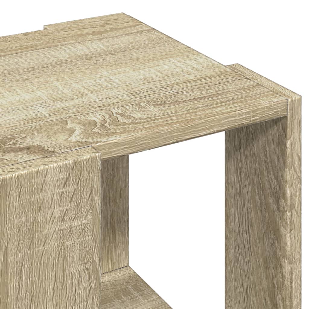 Table basse chêne sonoma 32x32x30 cm bois d'ingénierie Tables basses vidaXL   