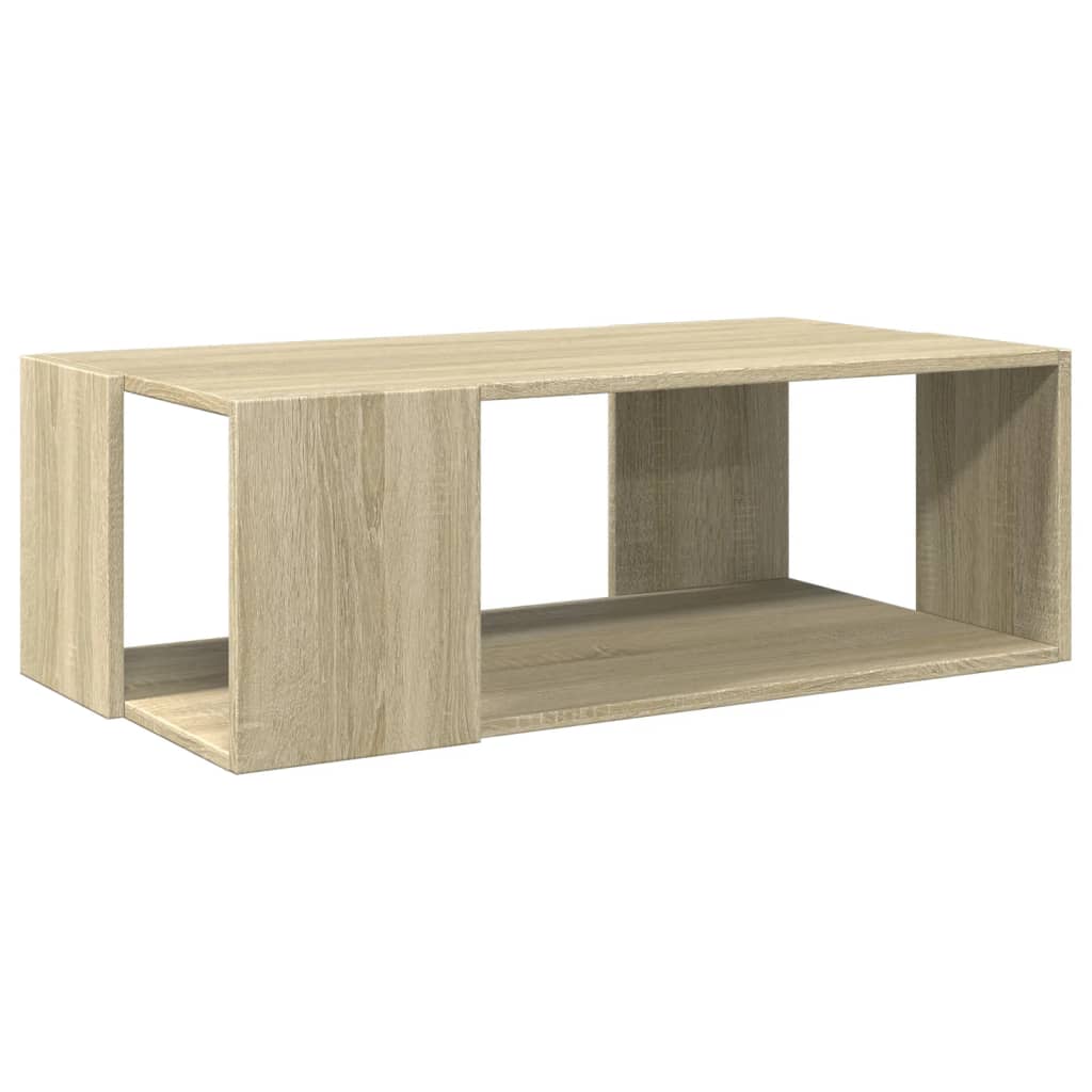 Table basse chêne sonoma 89,5x48x30 cm bois d'ingénierie Tables basses vidaXL   