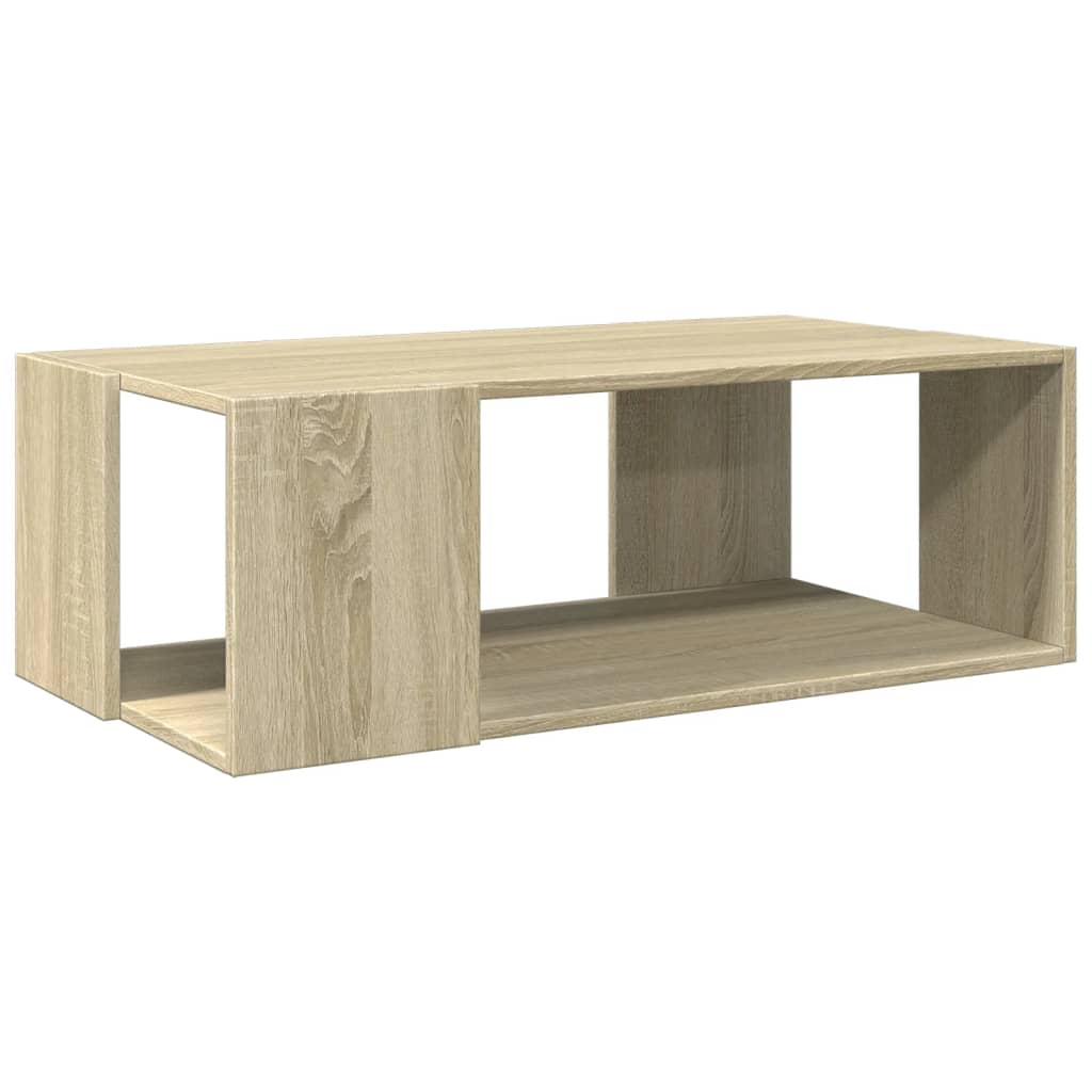 Table basse chêne sonoma 89,5x48x30 cm bois d'ingénierie Tables basses vidaXL   