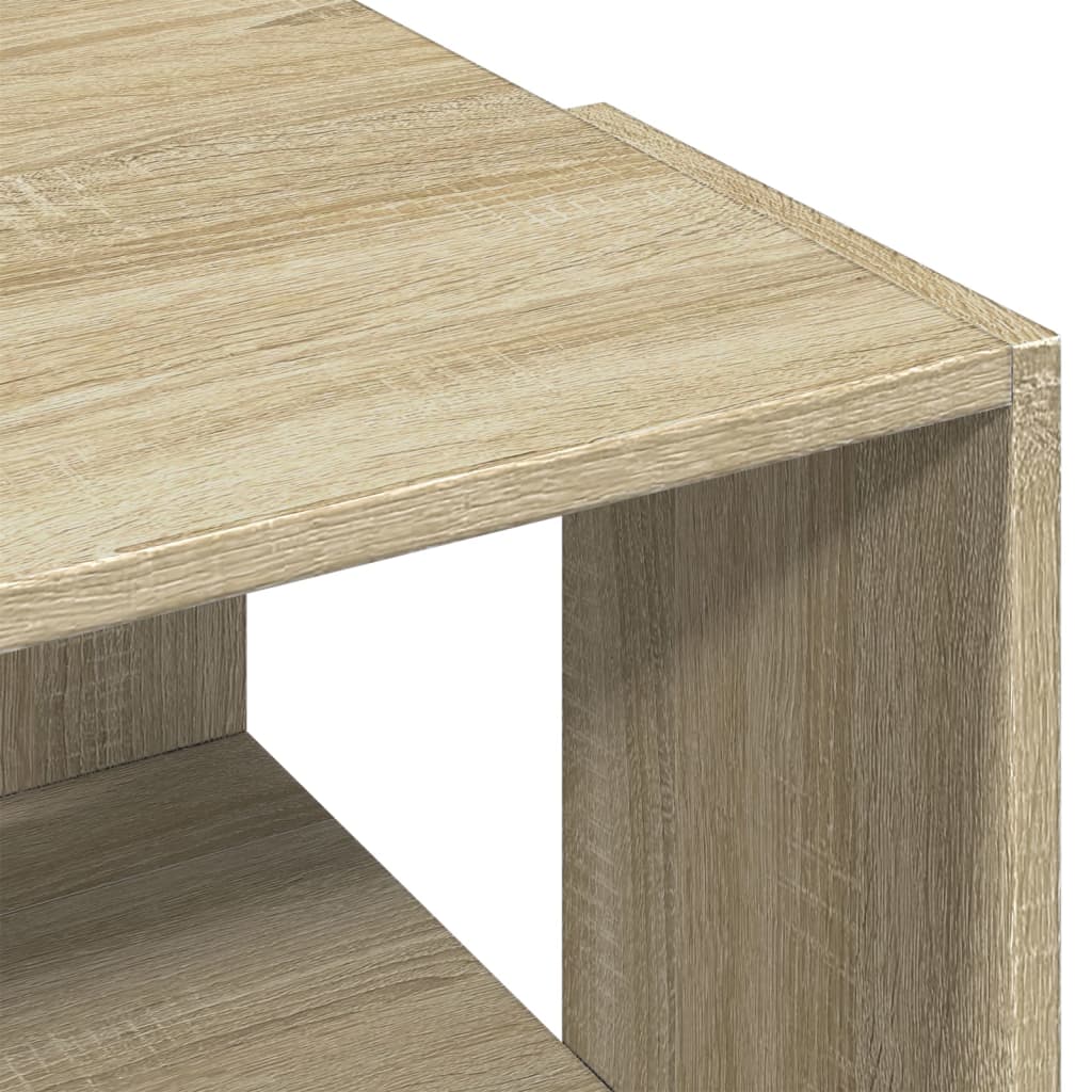 Table basse chêne sonoma 89,5x48x30 cm bois d'ingénierie Tables basses vidaXL   