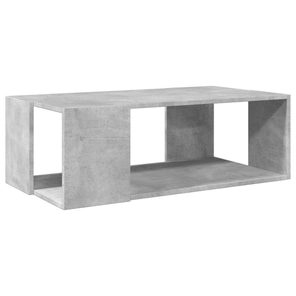 Table basse gris béton 89,5x48x30 cm bois d'ingénierie Tables basses vidaXL   