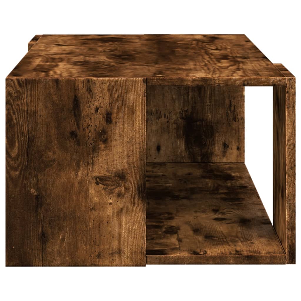 Table basse chêne fumé 89,5x48x30 cm bois d'ingénierie Tables basses vidaXL   