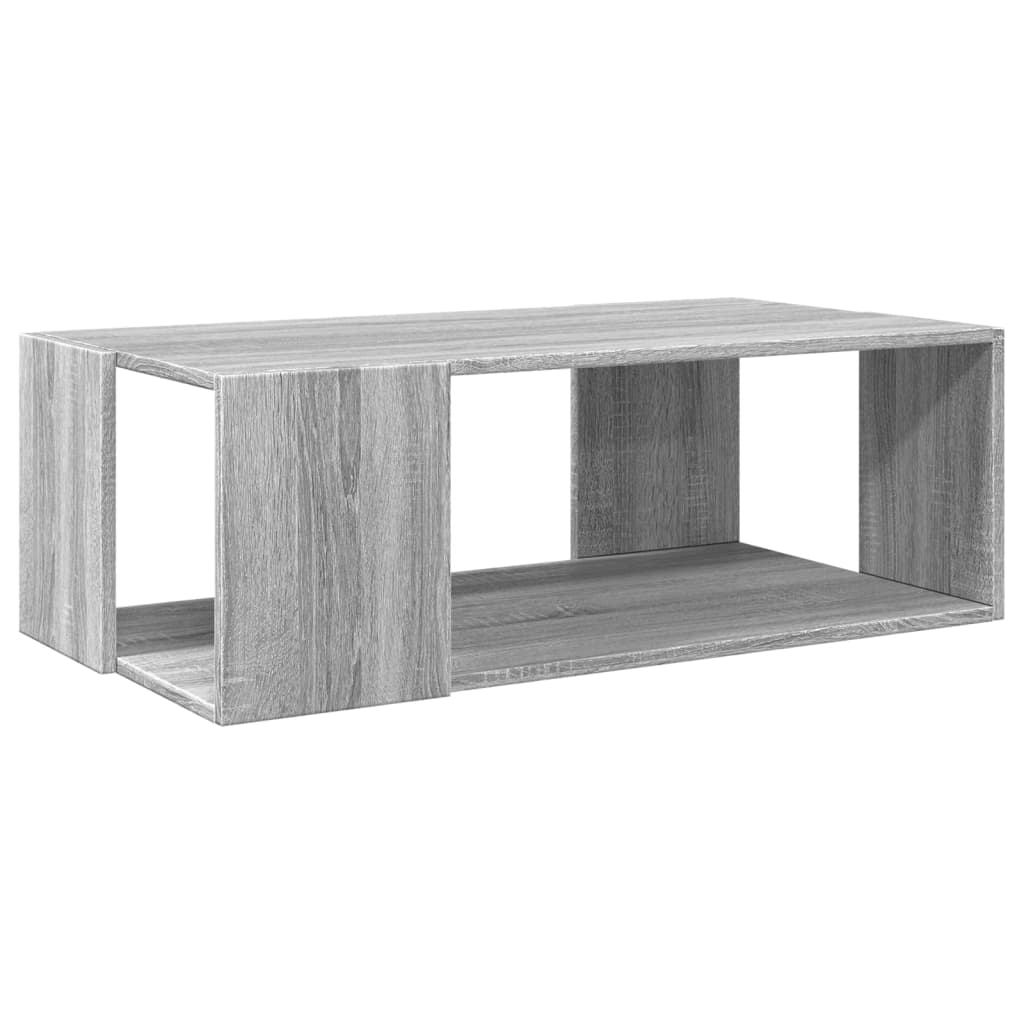 Table basse sonoma gris 89,5x48x30 cm bois d'ingénierie Tables basses vidaXL   