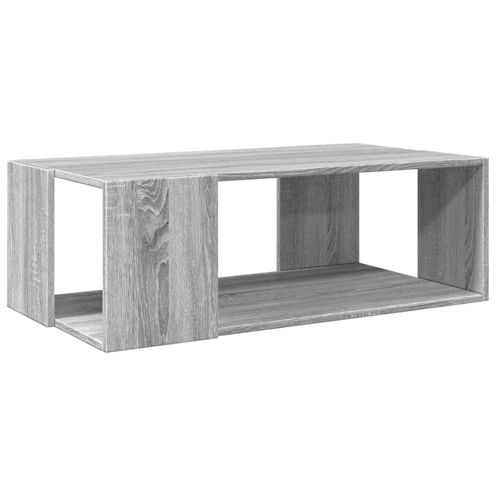 Table basse sonoma gris 89,5x48x30 cm bois d'ingénierie Tables basses vidaXL   