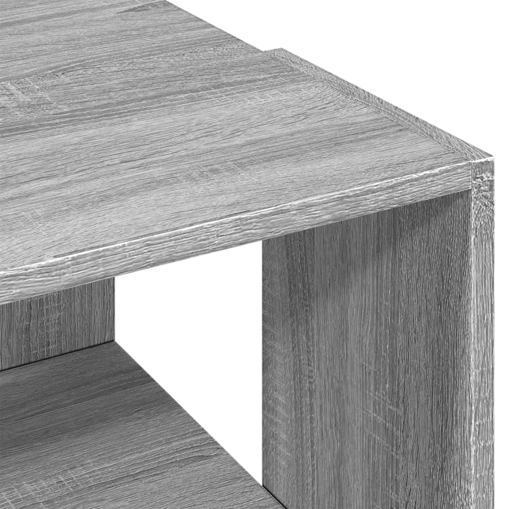 Table basse sonoma gris 89,5x48x30 cm bois d'ingénierie Tables basses vidaXL   