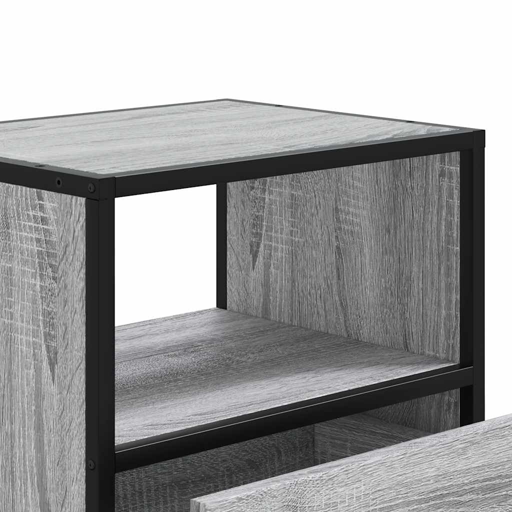 Table de chevet murale sonoma gris 40x31x39,5 cm Tables de chevet vidaXL