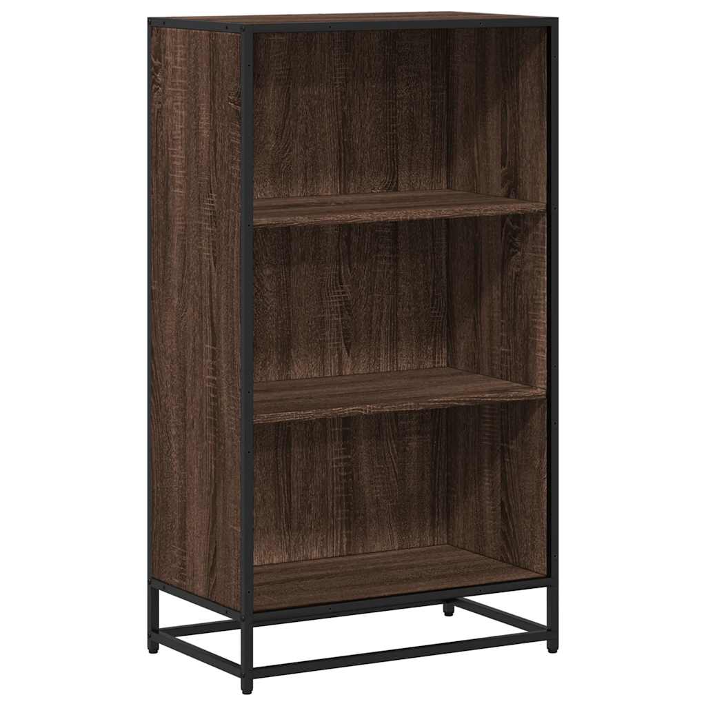 Bibliothèque chêne marron 60x35x107,5 cm bois d'ingénierie Bibliothèques vidaXL