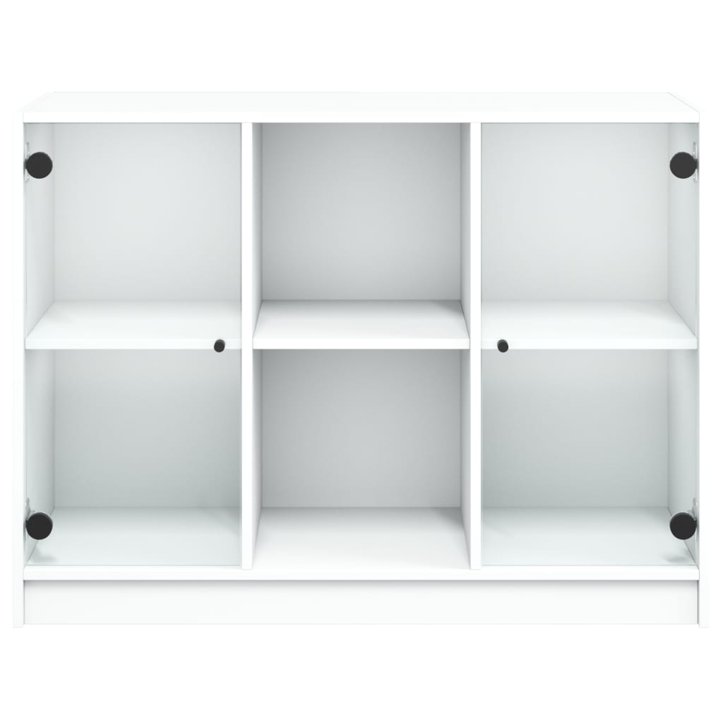 Image Buffet blanc 101,5x37x75,5 cm bois d'ingénierie | Xios Store SNC vidaXL Xios Store SNC