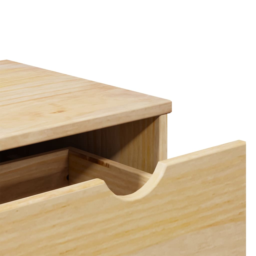 Banc de couloir OTTA 80x40x45 cm bois de pin massif Bancs coffres vidaXL   