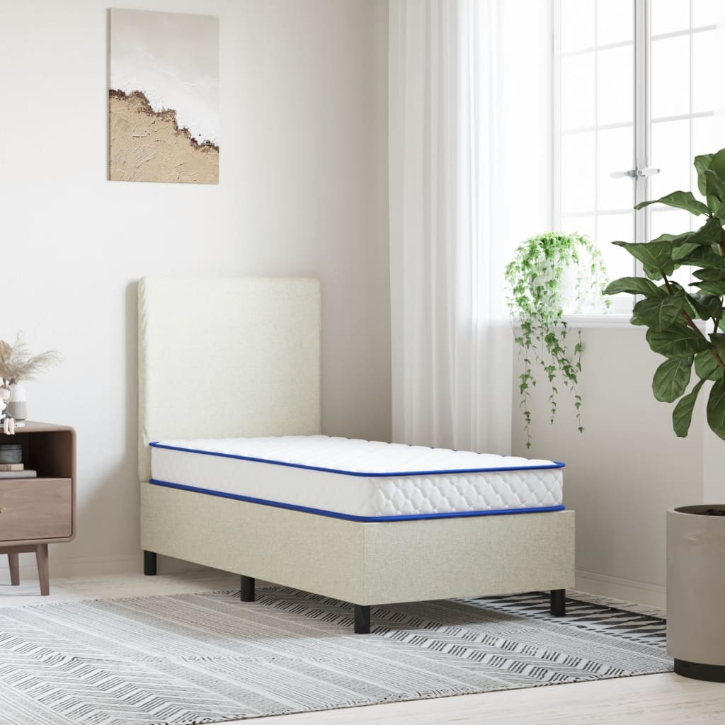 Matelas en mousse à mémoire de forme blanc 80x160x17 cm Matelas vidaXL   