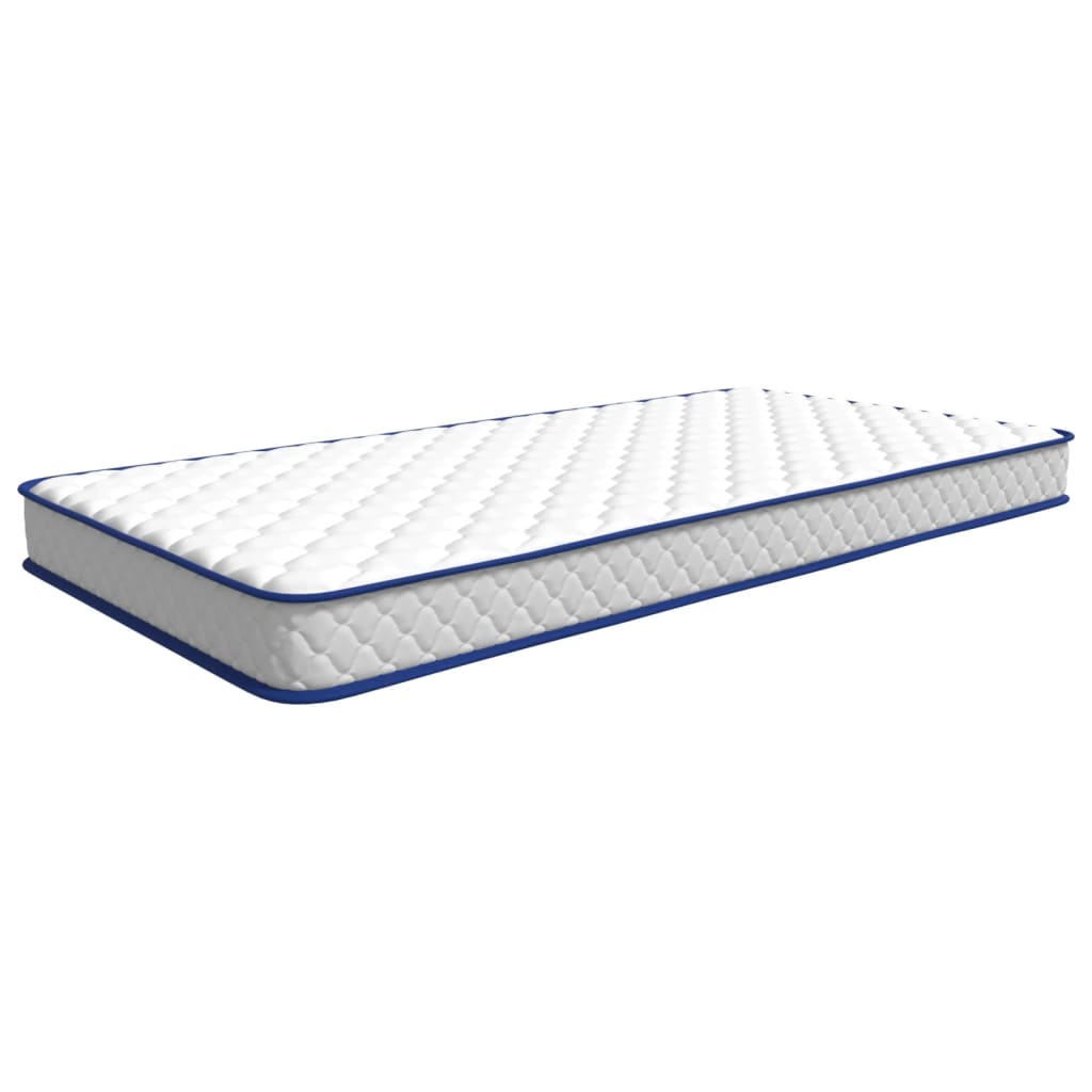 Matelas en mousse à mémoire de forme blanc 100x200x17 cm Matelas vidaXL   