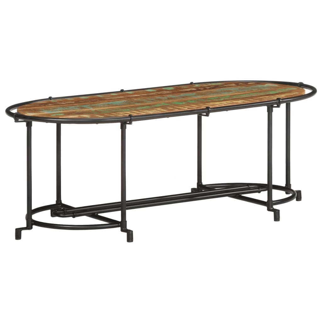 Table basse 110x55x40 cm bois massif de récupération Tables basses vidaXL   