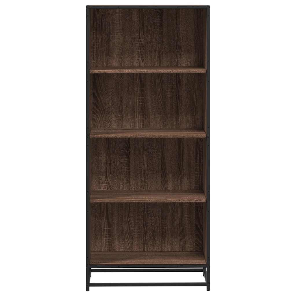 Bibliothèque chêne marron 60x35x139 cm bois d'ingénierie Bibliothèques vidaXL