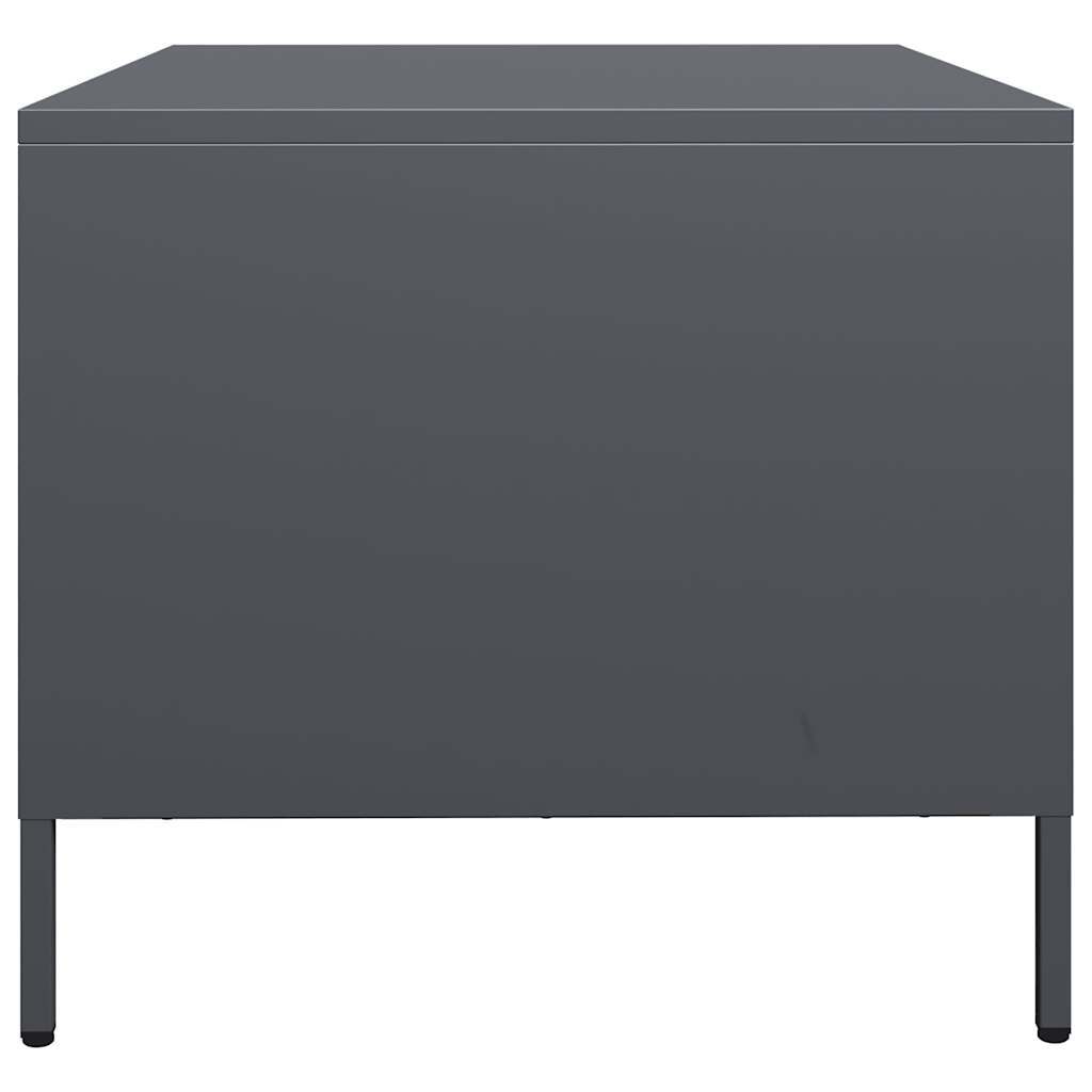 Table basse anthracite 101,5x50x43,5 cm acier laminé à froid Tables basses vidaXL   