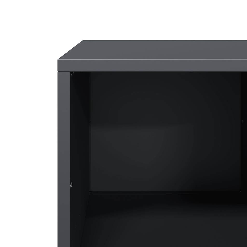 Table basse anthracite 101,5x50x43,5 cm acier laminé à froid Tables basses vidaXL   