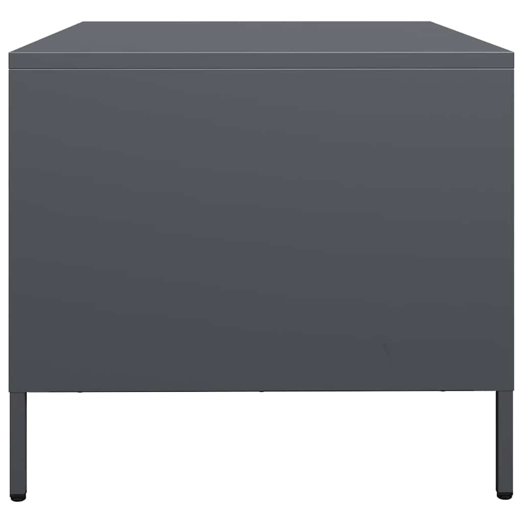 Table basse anthracite 68,5x50x43,5 cm acier laminé à froid Tables basses vidaXL   