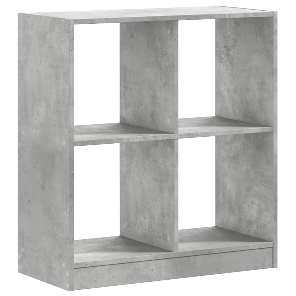 Image Bibliothèque gris béton 68,5x32x75 cm bois d'ingénierie | Xios Store SNC vidaXL Xios Store SNC