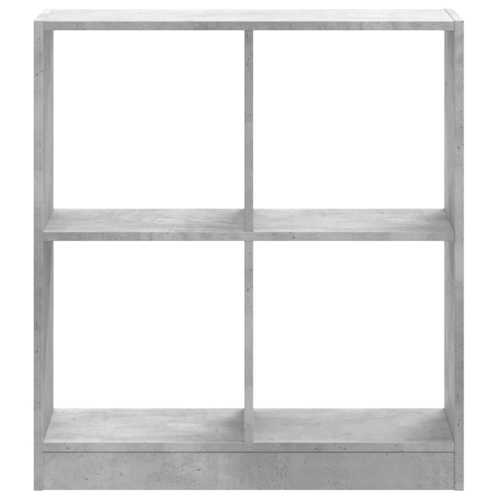 Image Bibliothèque gris béton 68,5x32x75 cm bois d'ingénierie | Xios Store SNC vidaXL Xios Store SNC