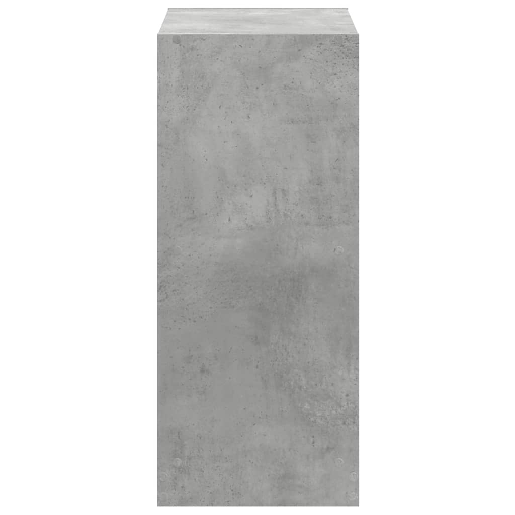 Image Bibliothèque gris béton 68,5x32x75 cm bois d'ingénierie | Xios Store SNC vidaXL Xios Store SNC