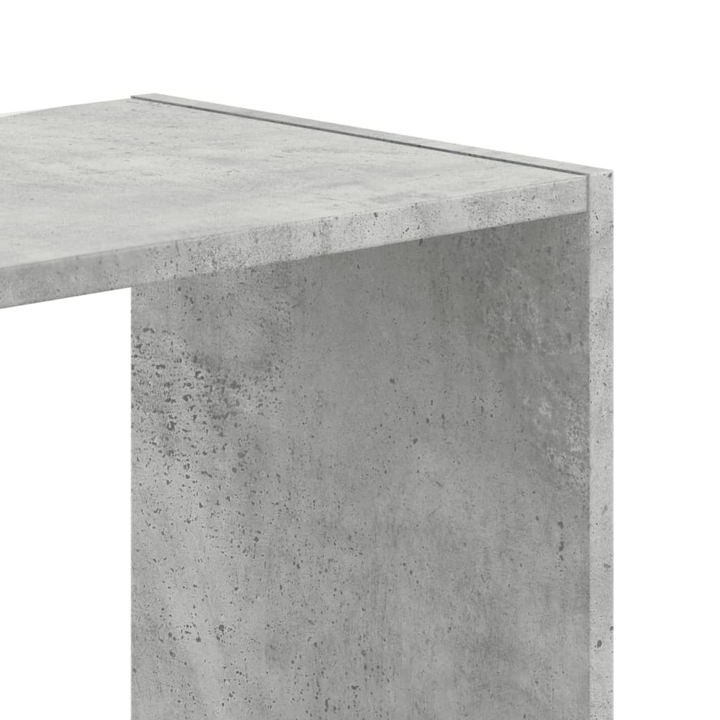 Image Bibliothèque gris béton 68,5x32x75 cm bois d'ingénierie | Xios Store SNC vidaXL Xios Store SNC