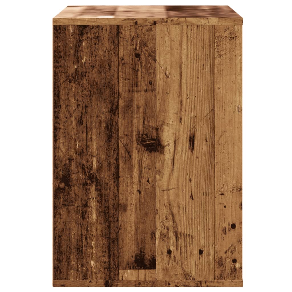 Image Commode d'angle vieux bois 80x41x58 cm bois d'ingénierie | Xios Store SNC vidaXL Xios Store SNC