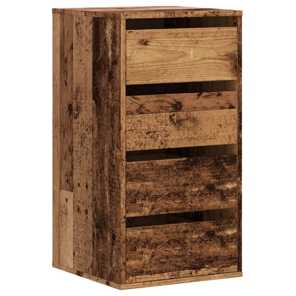 Image Commode d'angle vieux bois 40x41x76 cm bois d'ingénierie | Xios Store SNC vidaXL Xios Store SNC